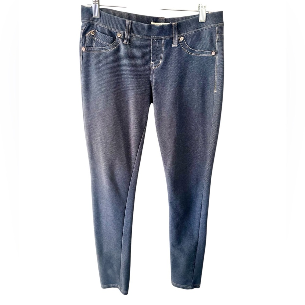 Arden B Faux Denim Stretch Skinnies Size 6